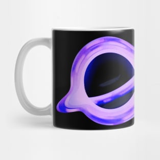 black hole heart Mug